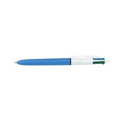 Stylo bille 4 couleurs - Pointe 1 mm - Bic