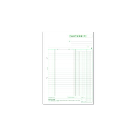 Carnet Factures EXACOMPTA Manifold 50 duplicata