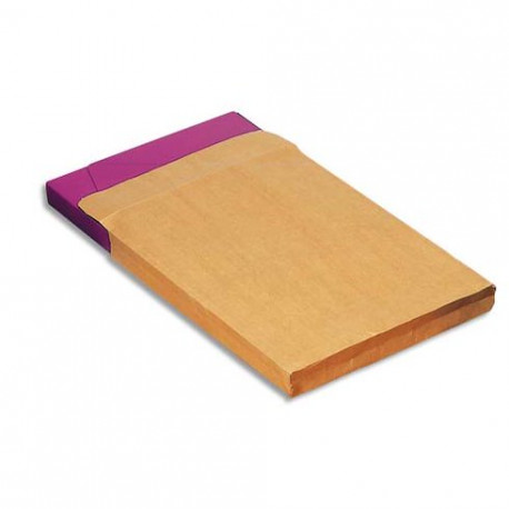 Paquet de 200 enveloppes kraft à 3 soufflets 90g, format A5 (c5) 162x229