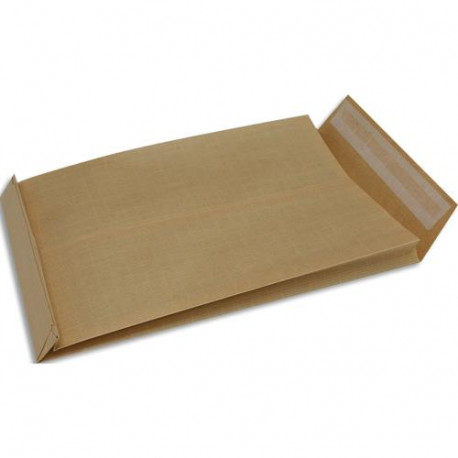 KRAFT ARME SOUFFET 3CM Paquet de 50 enveloppes format C4: 229X324 mm,