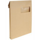 KRAFT ARME SOUFFET 3CM Paquet de 250 enveloppes format fenêtre 50X100 C4: 229X324 mm,